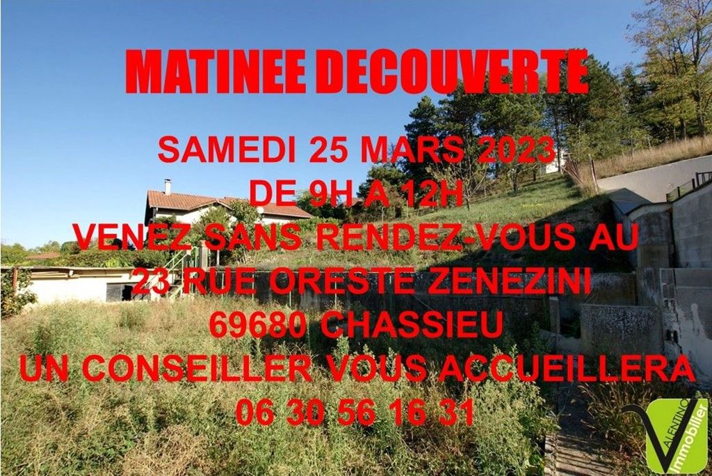 Terrain CHASSIEU 349000€ Valentino Immobilier Terrain CHASSIEU 349000€ Valentino Immobilier