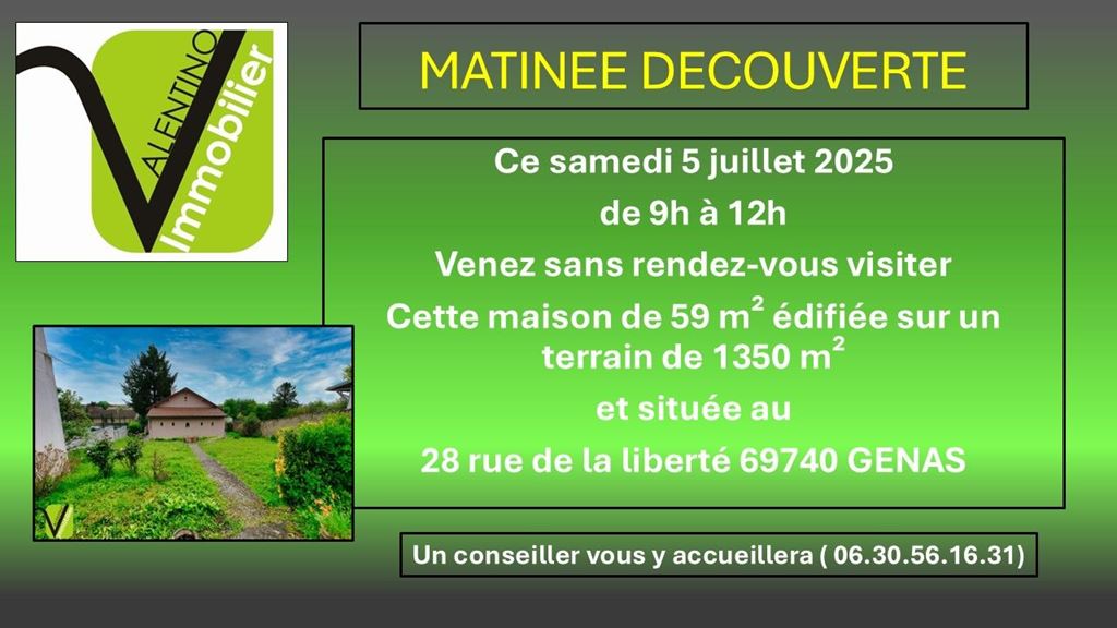 Maison GENAS 395000€ Valentino Immobilier Maison GENAS 395000€ Valentino Immobilier